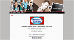 Desktop Screenshot of clarendonbarbers.com